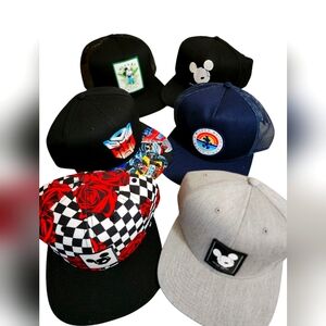 6 PACK NEFF BY DISNEY CAPS NEW